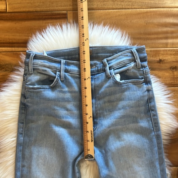 Mother The Hustler Ankle Chew in Petal Plucker Sz 29 - Picture 7 of 15